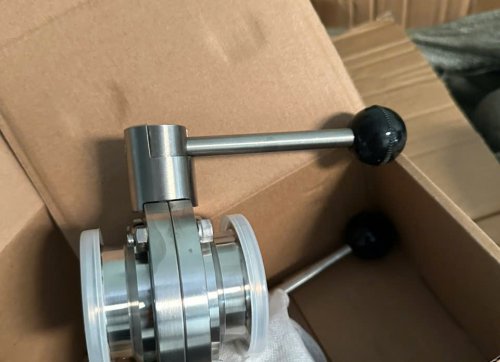 VAN BƯỚM INOX VI SINH TAY RÚT HIỆU TURKY